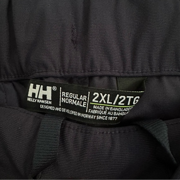 Size XXL Helly Hansen Move Quick Dry Navy Blue Athletic Shorts - Picture 5 of 5